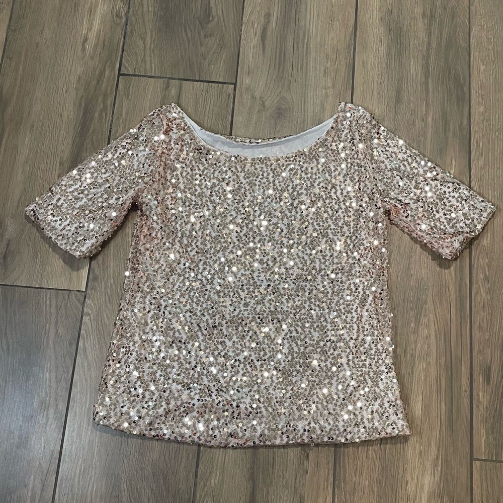 Sequin Embellished Women's Top